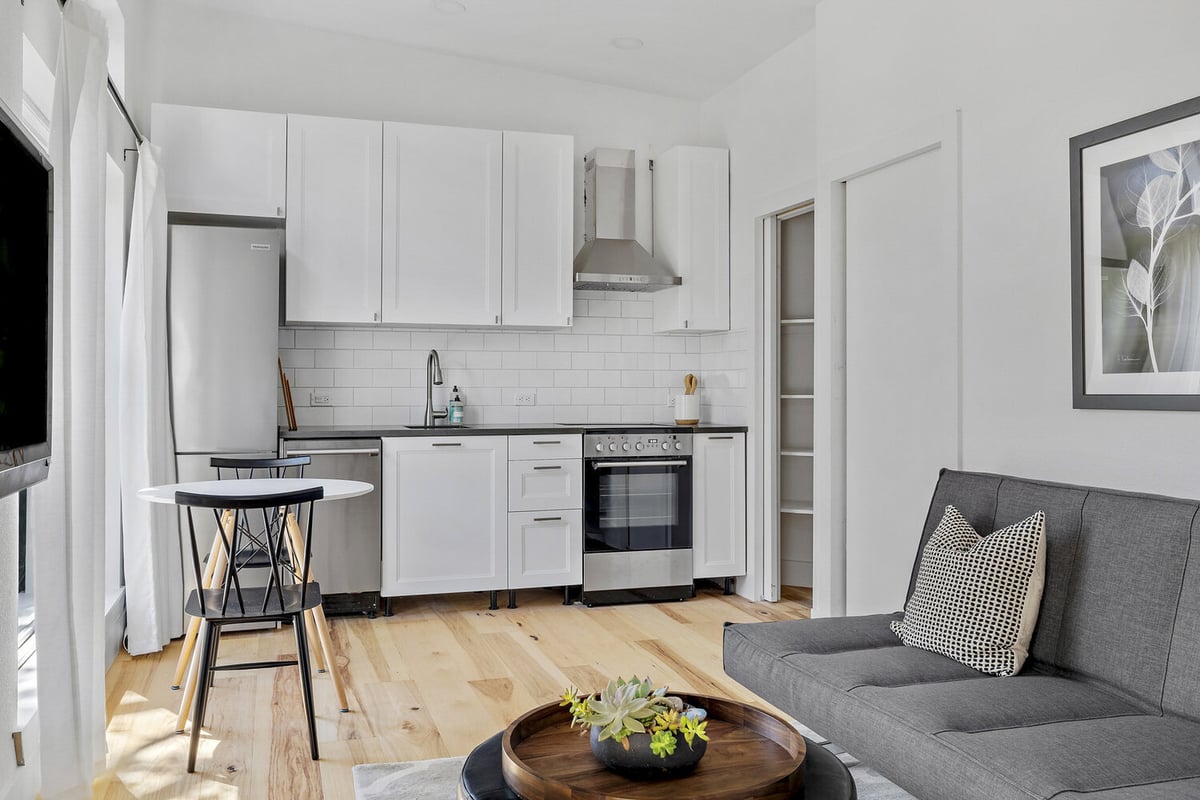 RedOven Builds modern custom home interior with open layout and natural light Austin TX 3102 S Oak Dr